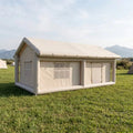 Inflatable Cabin Tent 2‑8 Person, 3‑Min Fast Setup Air Tent, Waterproof UV‑Resistant Glamping Tent with Pump & Carry Bag for Family Camping